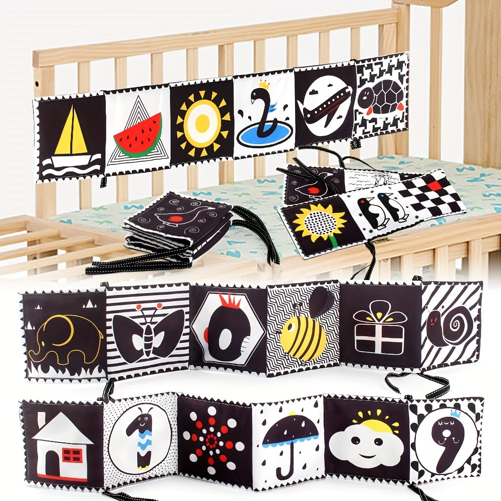 Baby Cloth Book Double Sided Educational Toy