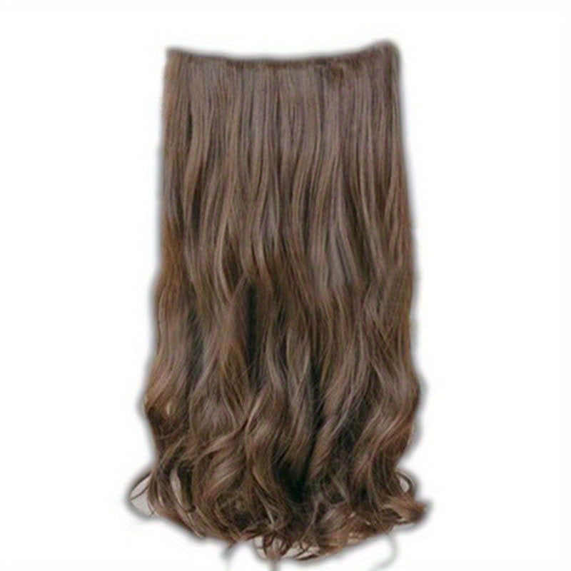 One piece Big Wave Curly Hair Extension Wig