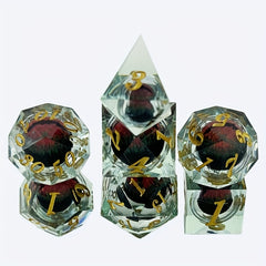 7pcs Dragon Eye Dice Set Table Game Fun Entertainment Dice
