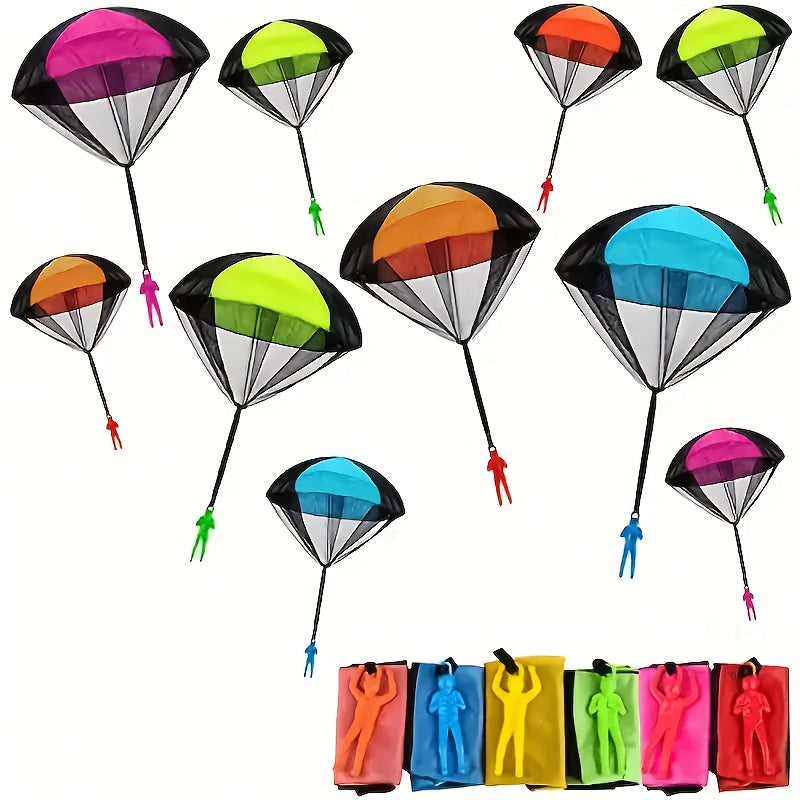 Colorful Parachute Toys for Kids and Adults Flying Discs Lawn Games