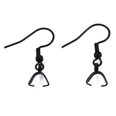 10pcs Stainless Steel Ear Hooks for DIY Earrings Making