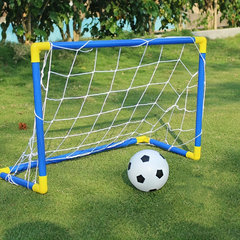 Portable Soccer Goal Set - Indoor Outdoor Durable Sports Soccer Frames
