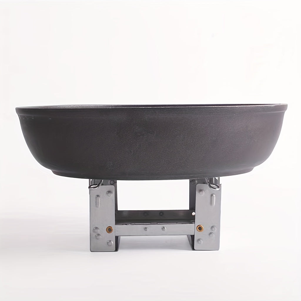 Portable Solid Alcohol Stove for Outdoor Cooking