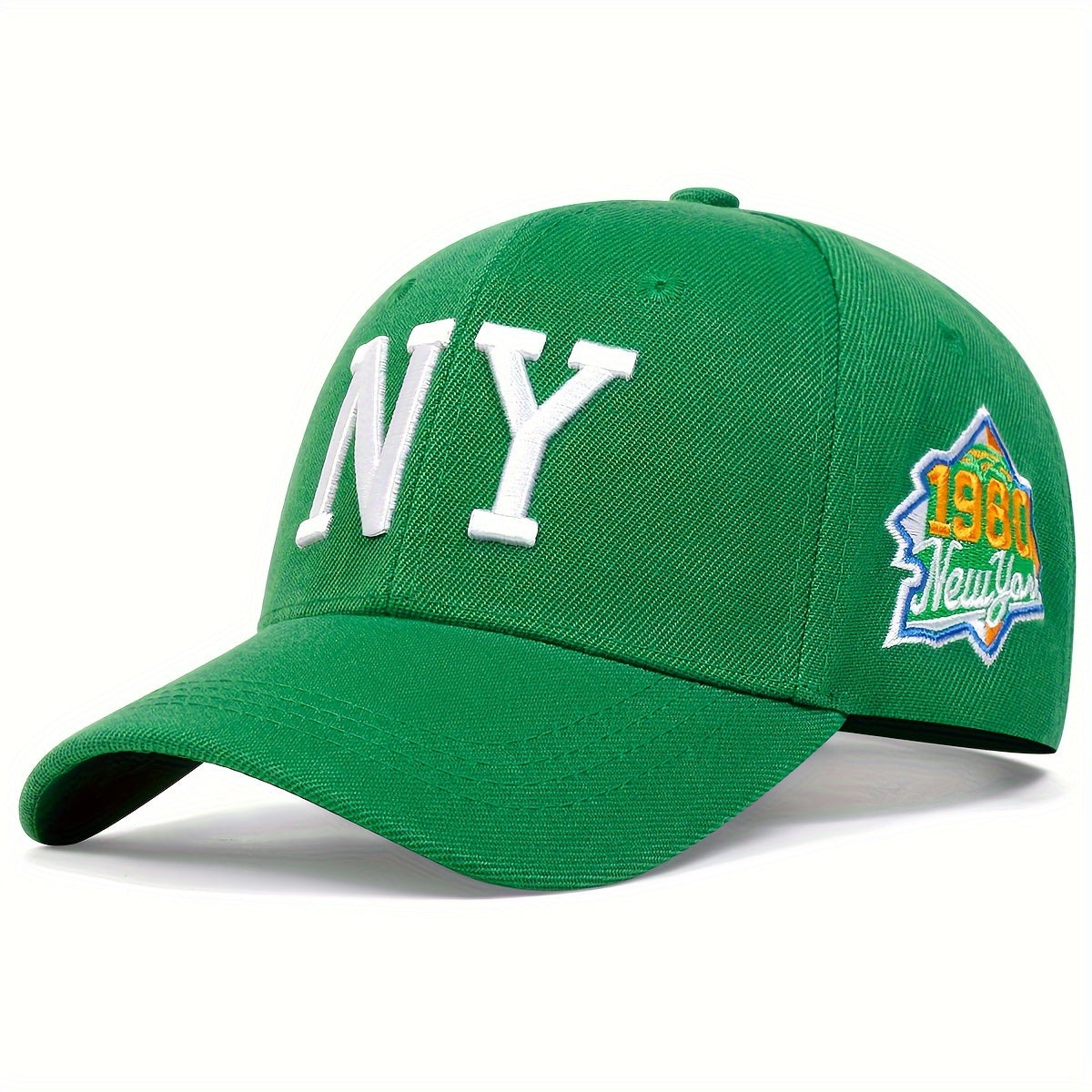 Letter Embroidered Baseball Cap Men Women Adjustable Sun Hat