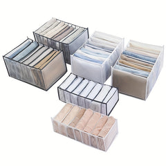 Set Of 3 Sock Underwear Organizer Dividers Storage Boxes