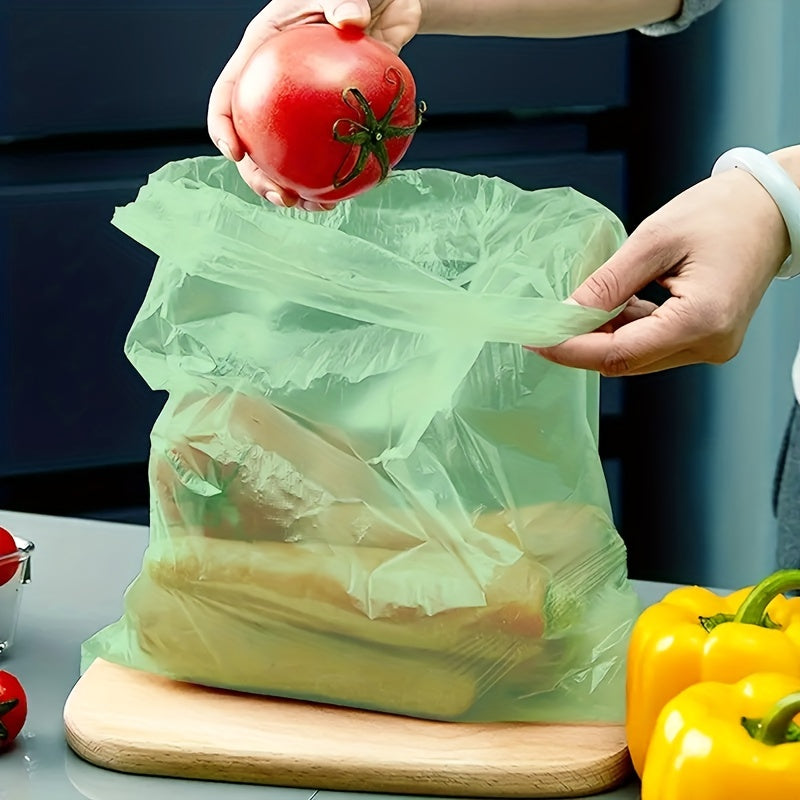20 Green Reusable Produce Bags for Fridge/Food Storage