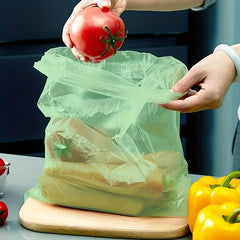 20 Green Reusable Produce Bags for Fridge/Food Storage