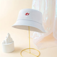 Mushroom Printed Bucket Hat Unisex Couple Fisherman Cap