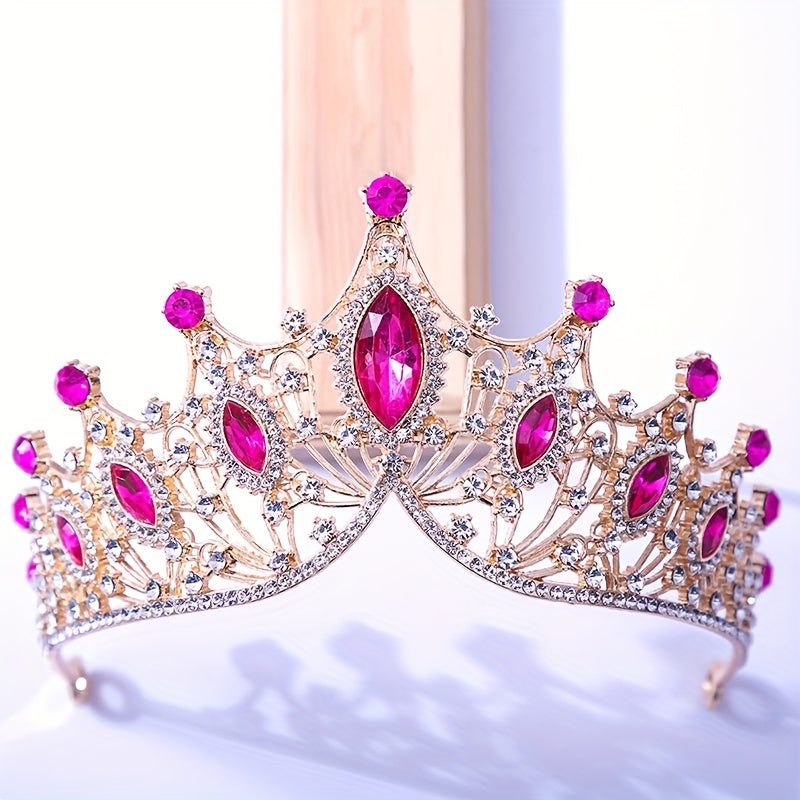 Colorful Crown Headband Hair Accessory for Girls