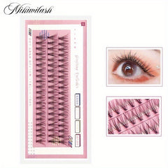 60pcs 10D Cluster Lashes for DIY Eyelash Extensions at Home