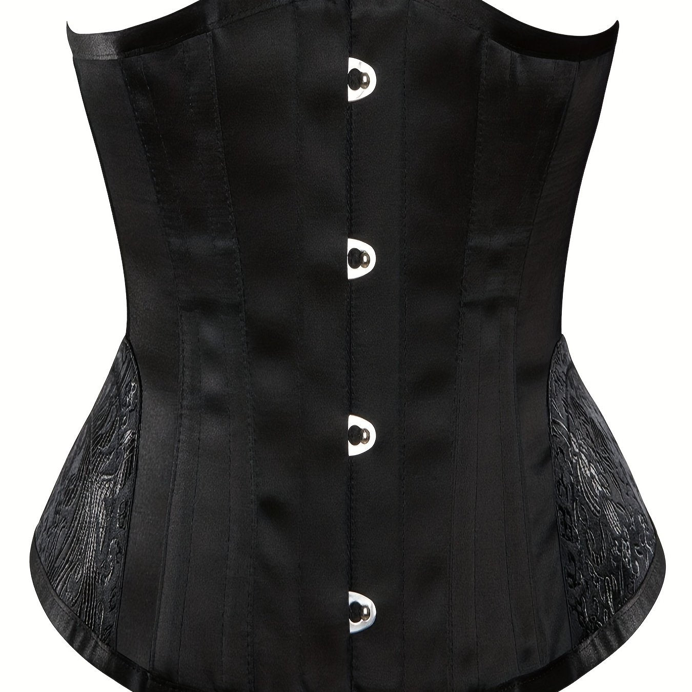 Tummy Control Lace Up Corset Underbust Body Shaper