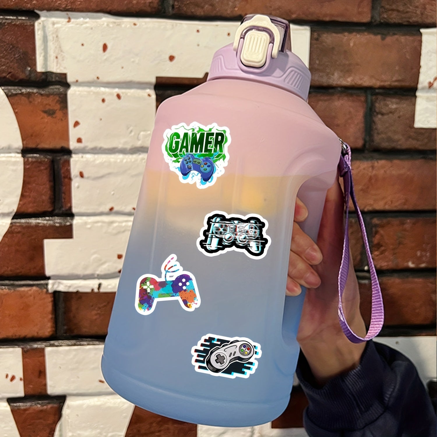 50pcs Game Console Stickers DIY Toys Wall Luggage Decoration Waterproof Stickers