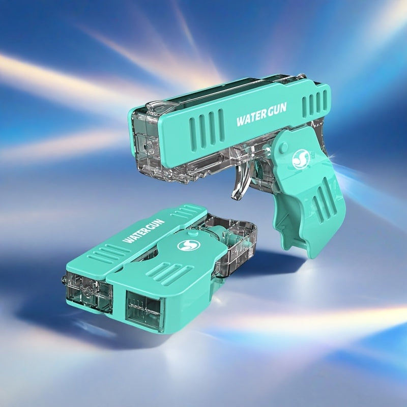 Foldable Water Gun for Kids Continuous Shooting Water Pistol Toy