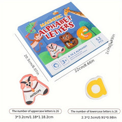 Magnetic Letters Book for Kids 3+ to Learn English Letters