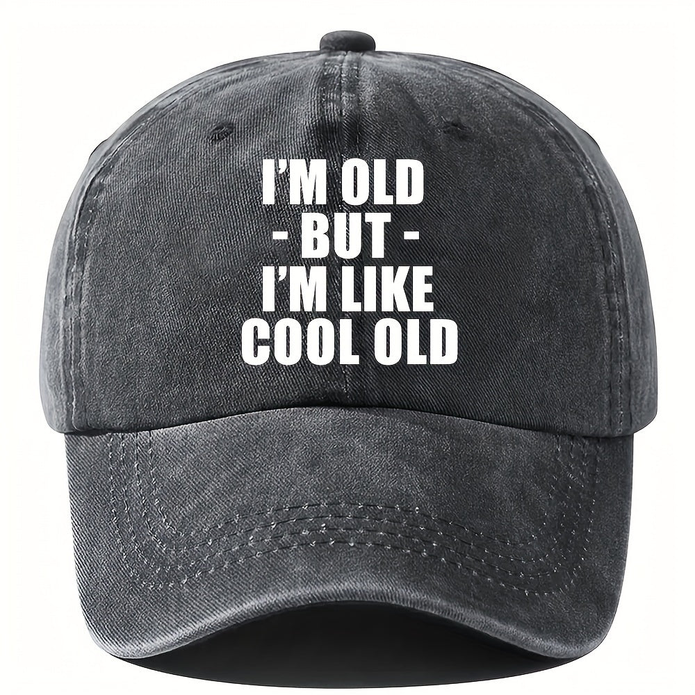 Vintage Distressed Baseball Cap Men's Sun Hat