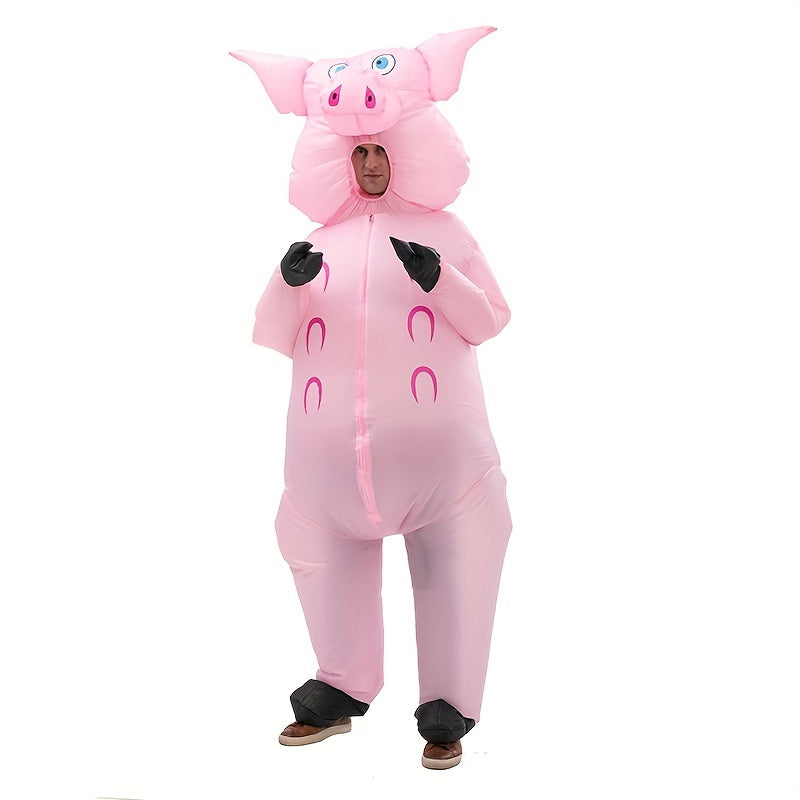 Funny Pig Inflatable Costume Halloween Party Cosplay