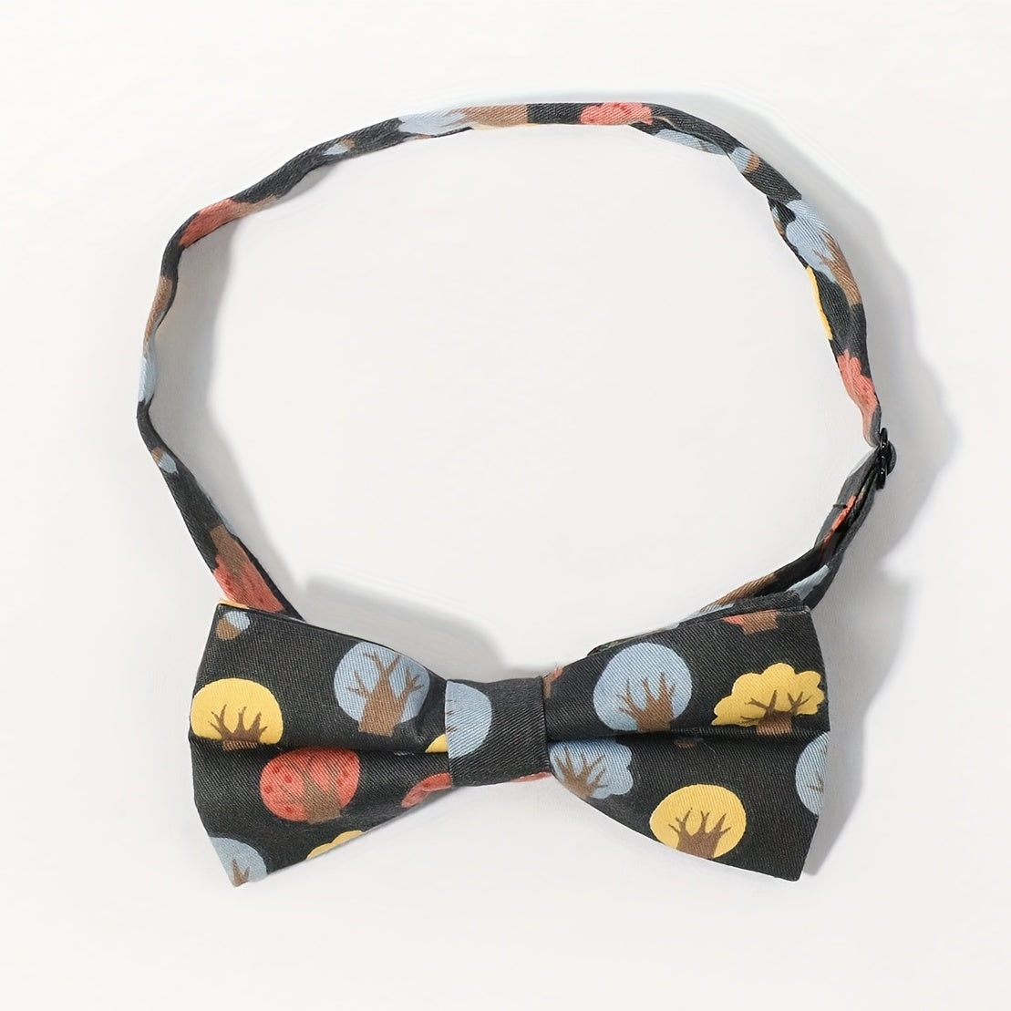 Colorful Forest Pattern Bow Tie for Boys and Children