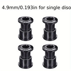 4pcs Bike Chainring Bolts Aluminum Alloy Replacement Parts