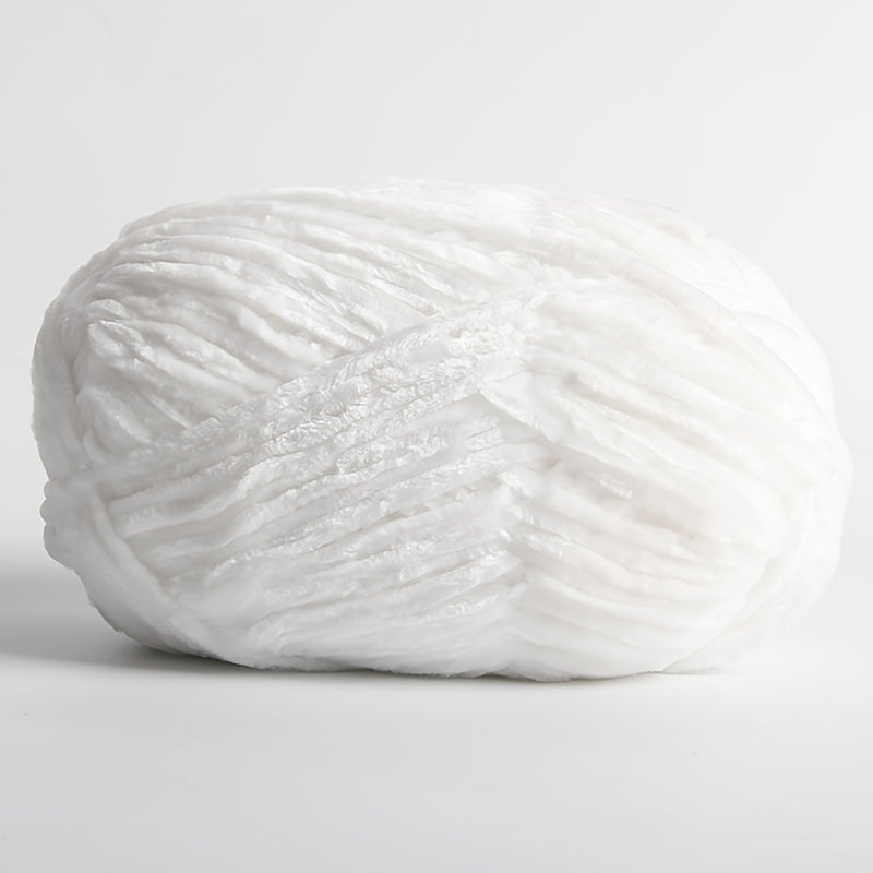 100 Poly Smooth & Soft Chenille Yarn 100g Roll