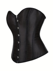 Strapless Corset Bustier Tummy Control Lace Up Body Shaper Women's Lingerie