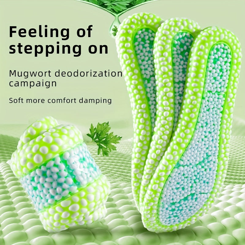 Upgraded Shock Absorption Insoles High Elastic Running Sneaker Pads