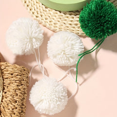 10pcs Yarn Pom Pom Hat Party Craft Decoration Accessories