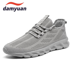 Men's Breathable Shock Absorption Sneakers for All Seasons