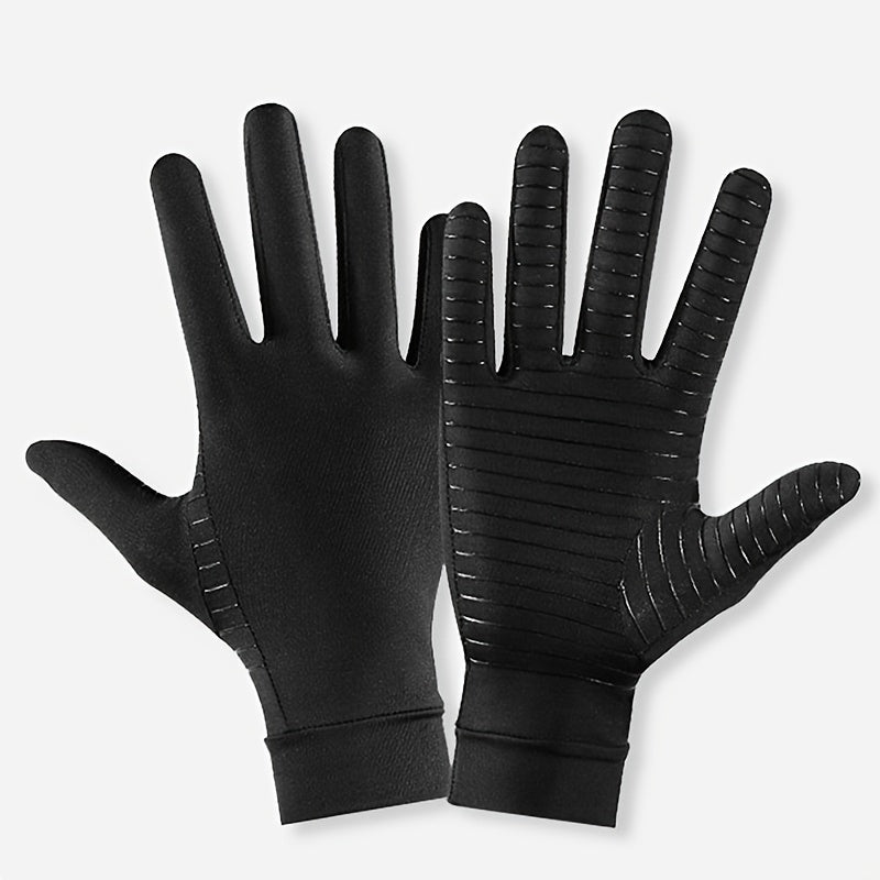 Full Finger Warm Gloves Winter Silicone Non slip Gloves for Sports