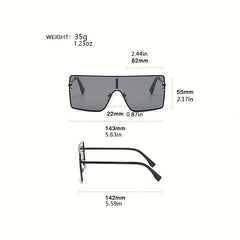 Large Sunglasses UV400 Sun Shades for Summer Beach Travel