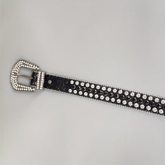Rhinestone Belt Y2K Sparkly Western Cowboy Cowgirl Belt Hip