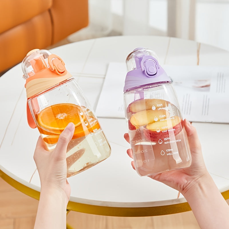 26oz Sports Water Bottle Portable Plastic Large Capacity Water Cup