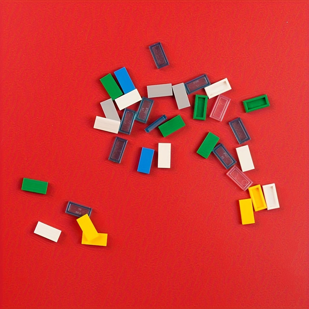 80pc 1x3 Flat Bricks for MOC Building Blocks 63864