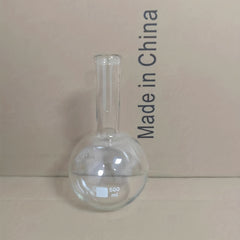 Laboratory Glass Flask for Heating and Boiling Liquids
