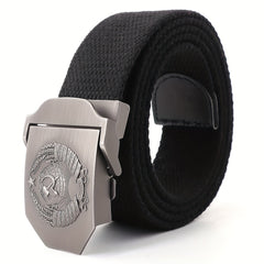 Outdoor Tactical Belt Alloy Snap Canvas Belt 5 Colors