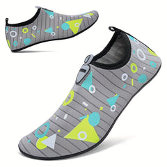 Women's Print Quick Drying Water Shoes for Beach Wading