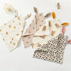 Muslin Cotton Baby Soothing Towel & Chewable Blanket