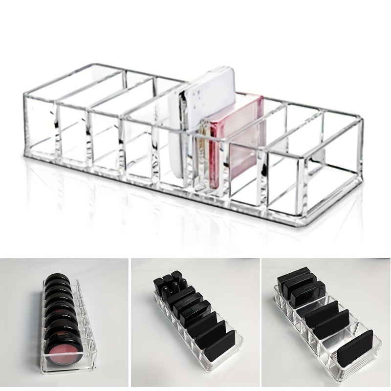 Clear Acrylic Makeup Brushes Organizer Lipstick Stand Case Jewelry Box