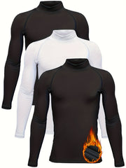 HOPLYNN Youth Thermal Compression Shirt Long Sleeve Fleece Base Layer