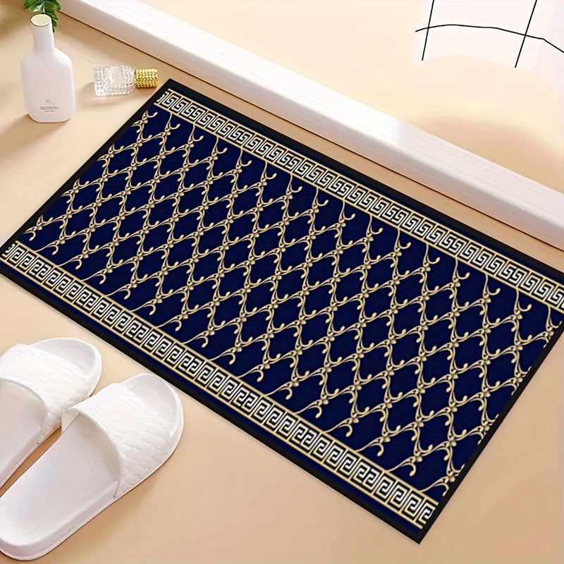 Nordic Long Strip Rug Modern Non Slip Kitchen Laundry Bathroom Rug