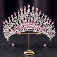 Rhinestone Crown Bridal Wedding Hairband Headband Tiara Birthday Cosplay