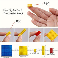 2790pcs Geometric Landscape Building Model Assembly Blocks