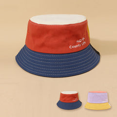 Sun Protective Wide Brim Kids Beach Bucket Hat