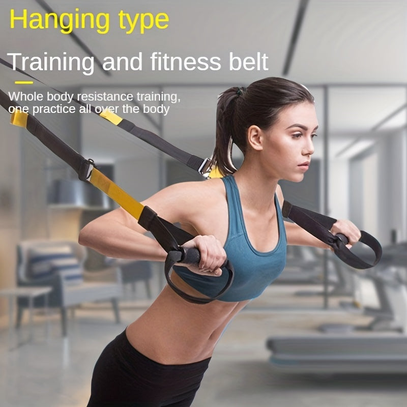 Suspension Resistance Tension Belt Yoga Pilates Training Fitness