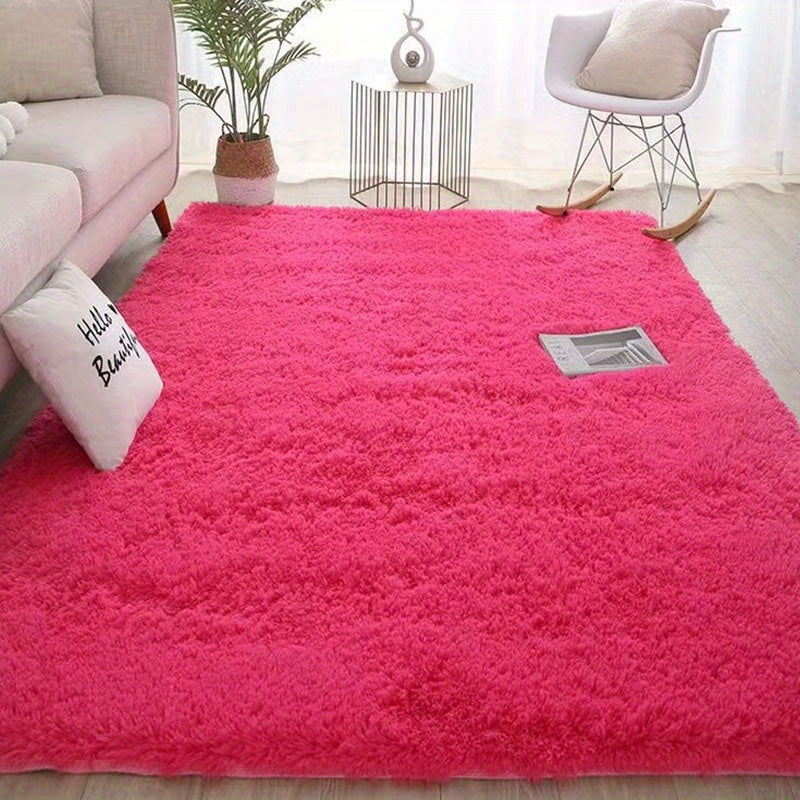 Soft Fluffy Shag Area Rug for Living Room, Bedroom, Dorm
