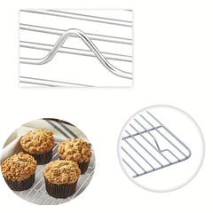 Stainless Steel Baking Rack Set 201 Mesh - Large & Small - 2 Racks