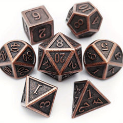 7pcs Classic Polyhedral Dice Set - Indoor Gaming