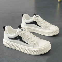 Skate Shoes Platform Lace up Walking Shoes Comfort Casual Sneakers