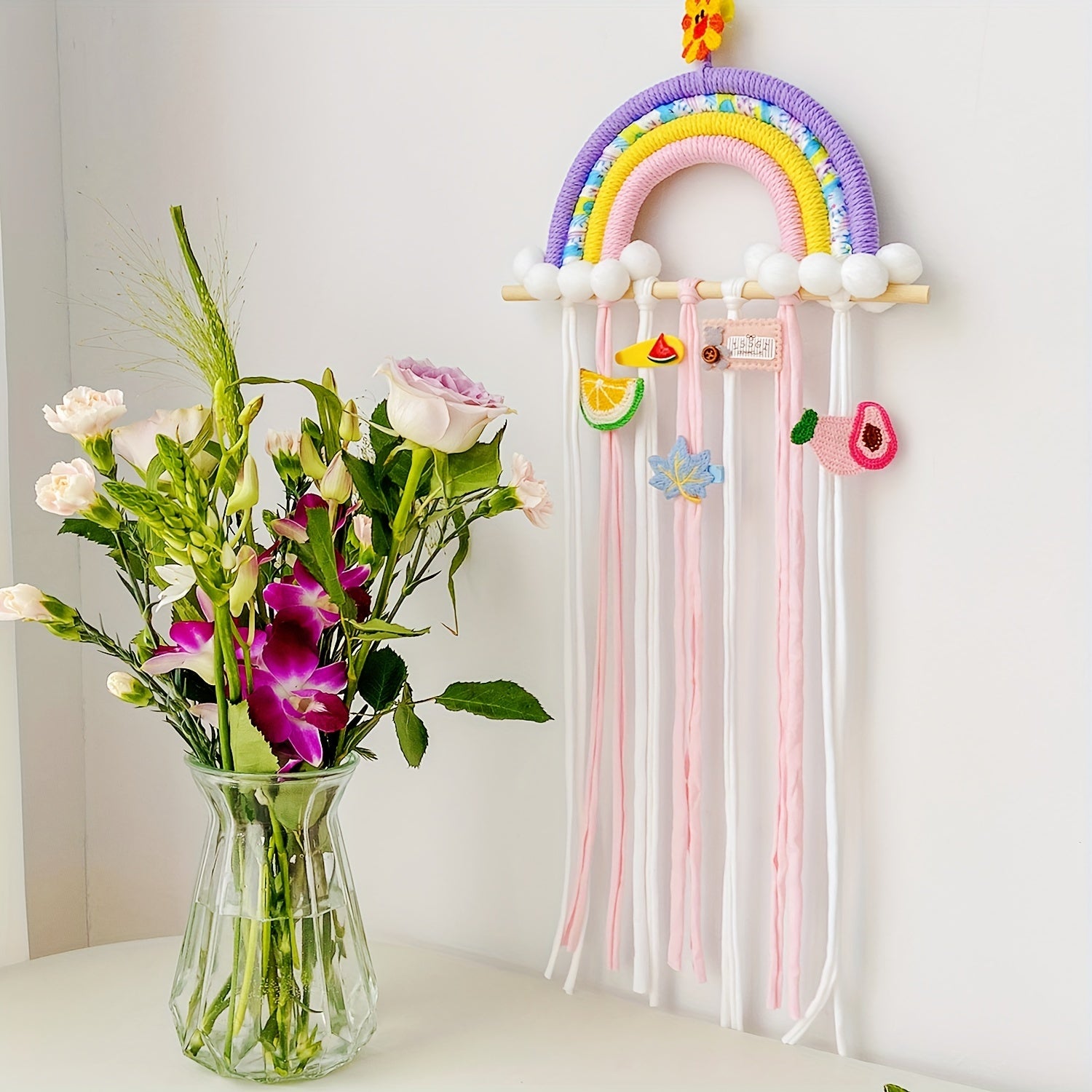 Colorful Hair Accessory Wall Hanger