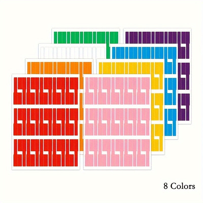 240pcs Cable Labels A4 Waterproof Tear-resistant Network Cable Stickers