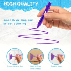 24Pcs Bath Crayons Set Washable Bathtime Crayons for Toddlers Kids